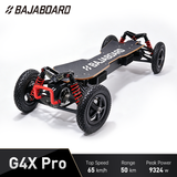 BAJABOARD G4X PRO Off-road Electric Scooter 4-wheel 4WD Shock Absorption All-terrain Adult E-skateboard Waterproof
