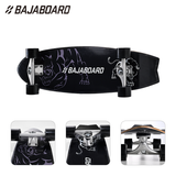 BAJABOARD 31.5" Land Surfboard Eco-Friendly Lightweight Aluminum Alloy Dark Hunter Land Rush Ski Board No-Pedal for Adult