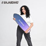 BAJABOARD Skateboard 31'' Dream Floating Light Portable Lightweight Aluminum Alloy Maple Deck Land Surfboard Ski Board No-Pedal