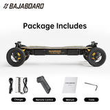 BAJABOARD G4X Ultra Electric Skateboard High Performance Remote Control 65km/h 50km 4WD Waterproof All-Terrain Adults Beginners