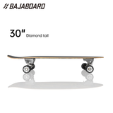 BAJABOARD Portable Surf Skateboard CX4 Trucks 30" Maple Deck Aluminum Alloy Carving Cruiser for Adults Beginners